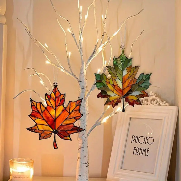 Artificial Acrylic Maple Leaf