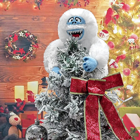 Abominable Snowman Christmas Tree Topper