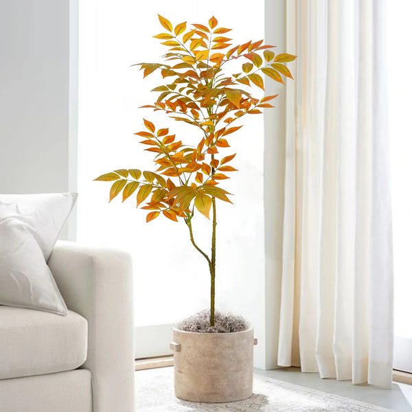 Artificial  Sumac Autumn Leaves Ficus 120cm (47.2 in)