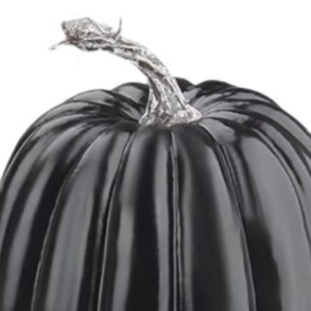 Artificial Black Pumpkins