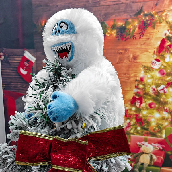 Abominable Snowman Christmas Tree Topper