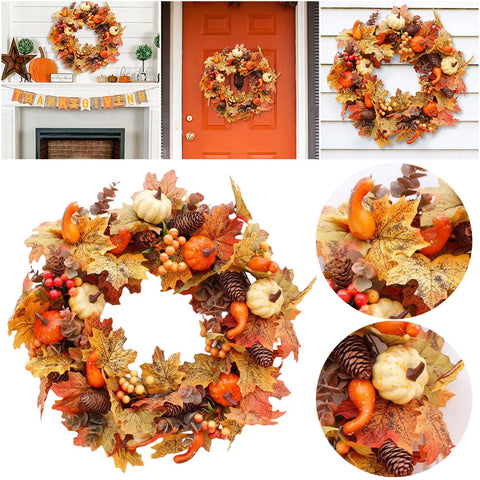 40cm Thanksgiving Harvest Wreath