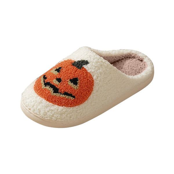 Halloween Pumpkin Slippers