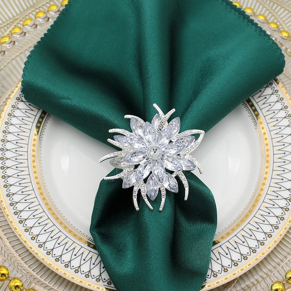 6Pcs Lotus Napkin Rings