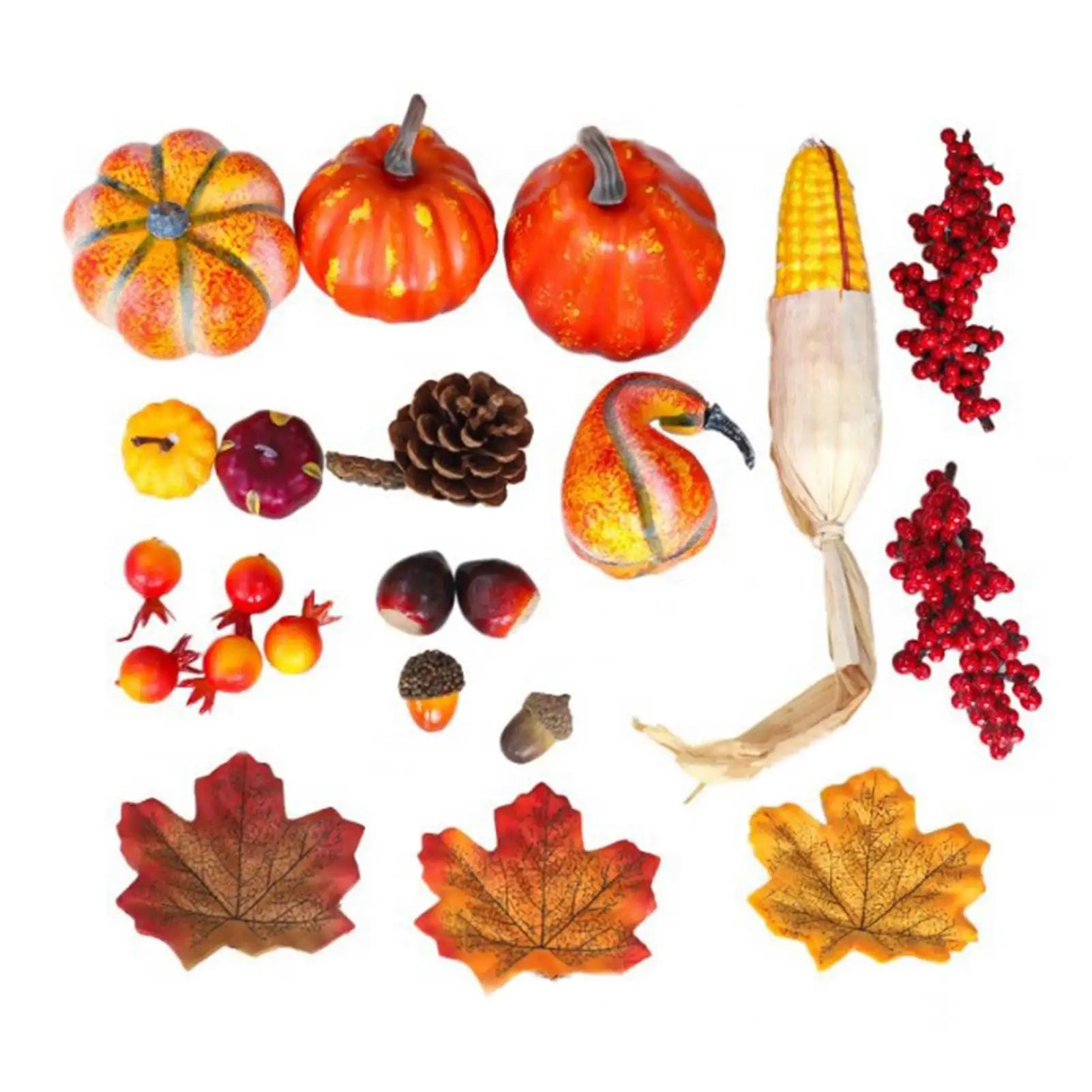 49 Pcs Fall Pumpkin Decoration