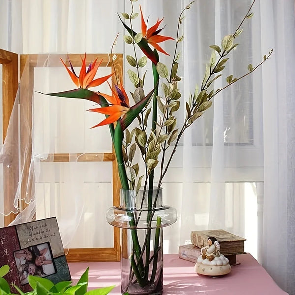 3Pcs Artificial Bird of Paradise Plant