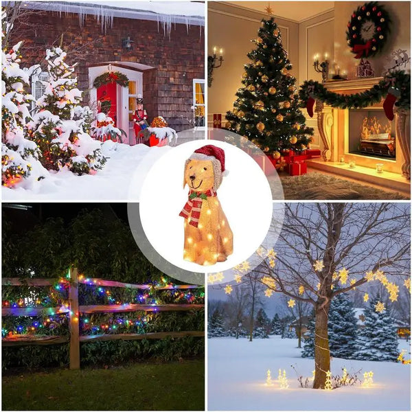 Christmas Yard Signs With Lights - jenshomeandgardendecor