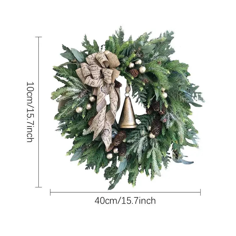 Christmas Garland Bell Wreath