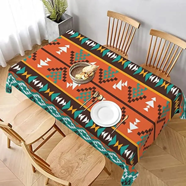 Bohemian Western Rectangular Tablecloth