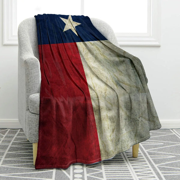 Western Texas Star Throw Blanket