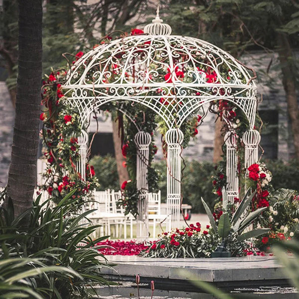 European style Outdoor Leisure Round Pavilion