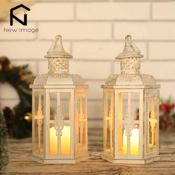 2Pcs Vintage Hanging Candle Holder - jenshomeandgardendecor