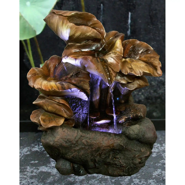 Table top Fountain with LED Light - jenshomeandgardendecor