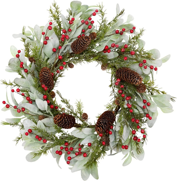 20 Inch Artificial Christmas Wreaths