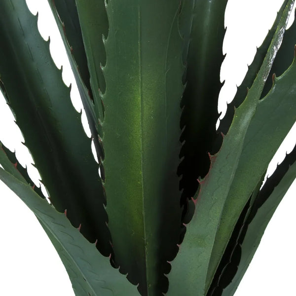 Giant Agave Plant - 52-Inch Faux Succulent with Pot - jenshomeandgardendecor