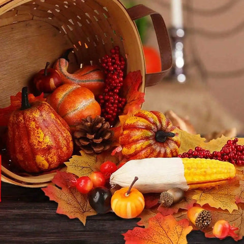 49 Pcs Fall Pumpkin Decoration