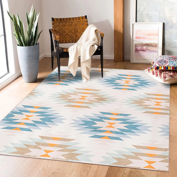 Modern Geometric BoBo Rug 8x10 - jenshomeandgardendecor