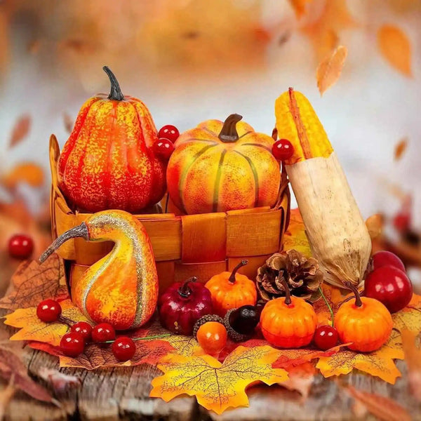 49 Pcs Fall Pumpkin Decoration