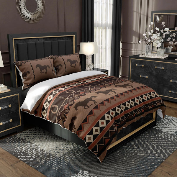 3pcs Western Style Duvet Cover Set