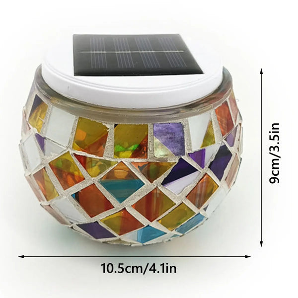 Mosaic Solar Light Outdoor decoration - jenshomeandgardendecor