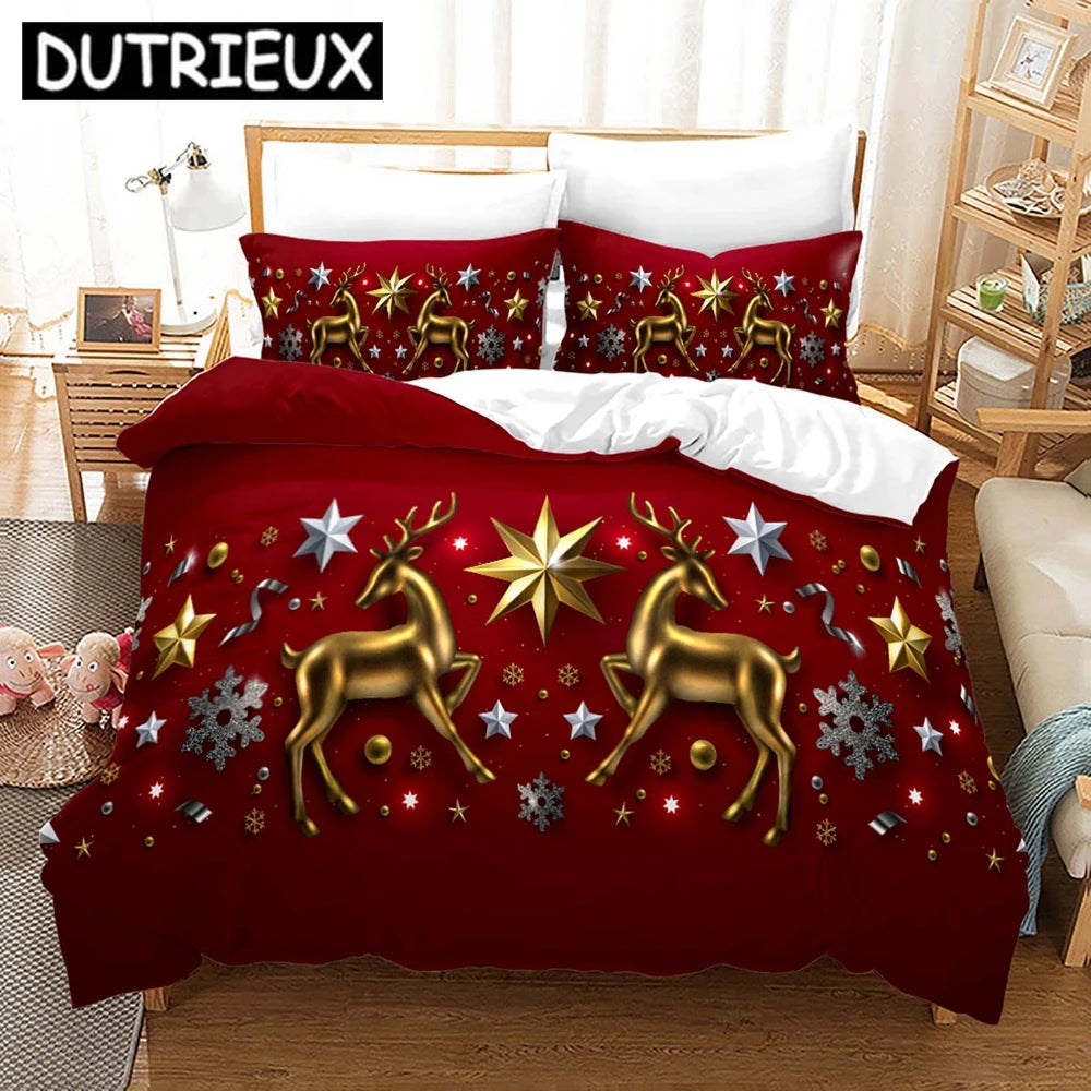 New Merry Christmas 3D Printed Bedding Sets