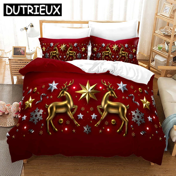 New Merry Christmas 3D Printed Bedding Sets