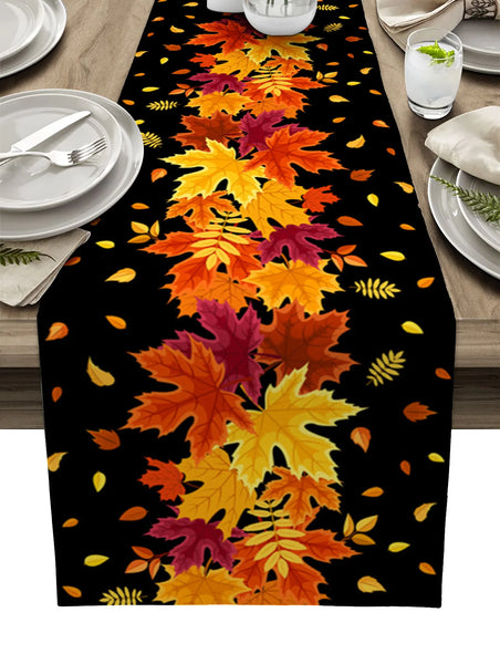 Fall Style Table Runner - jenshomeandgardendecor