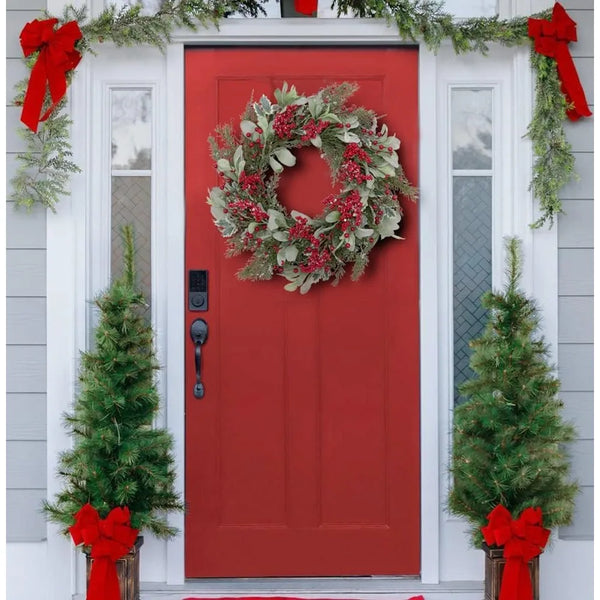 20 Inch Artificial Christmas Wreaths