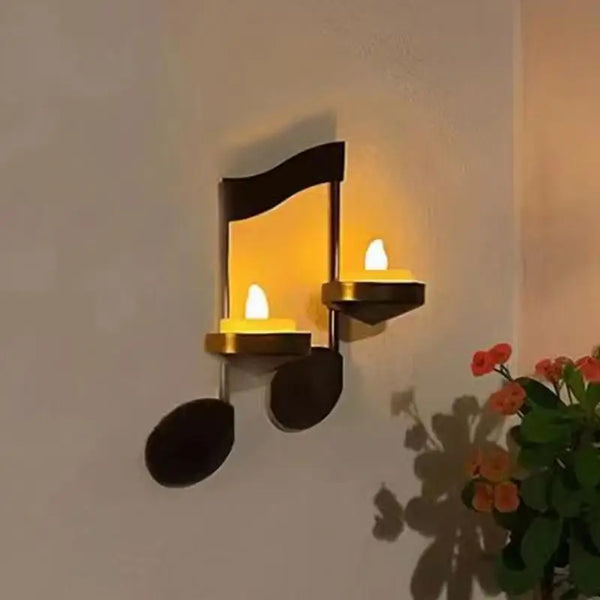 4pcs Music Note Candle Holder - jenshomeandgardendecor