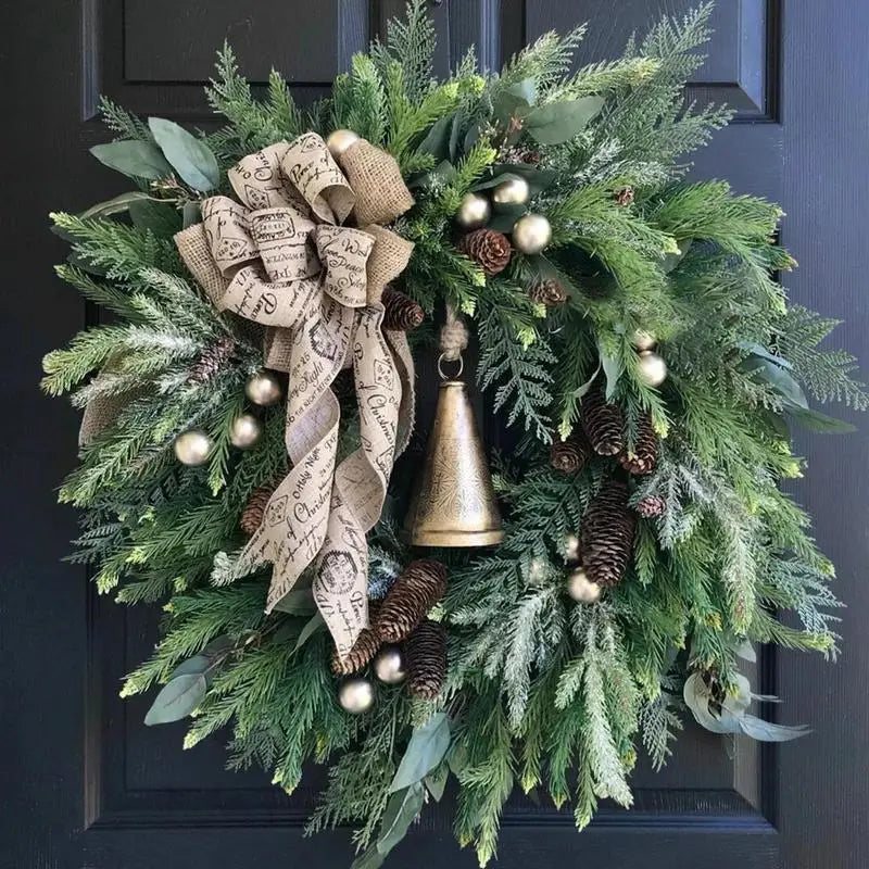 Christmas Garland Bell Wreath