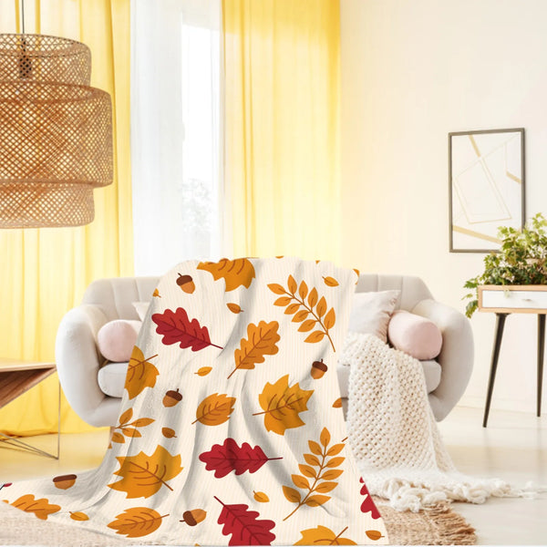 Autumn Attire Throw Blanket - jenshomeandgardendecor