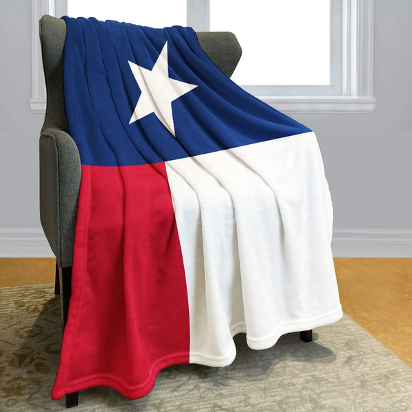 Western Texas Star Throw Blanket