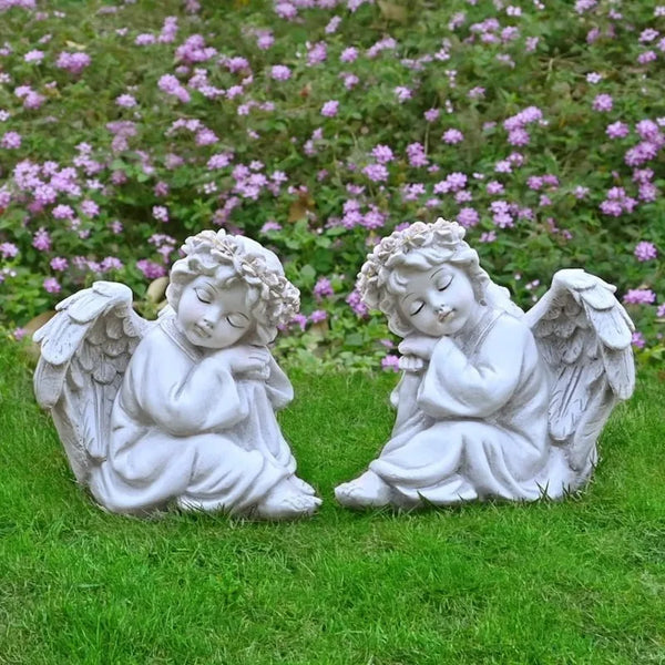 Juliahestia Angel Statue Garden Decor - jenshomeandgardendecor