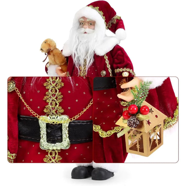 Christmas Santa Figurines - jenshomeandgardendecor