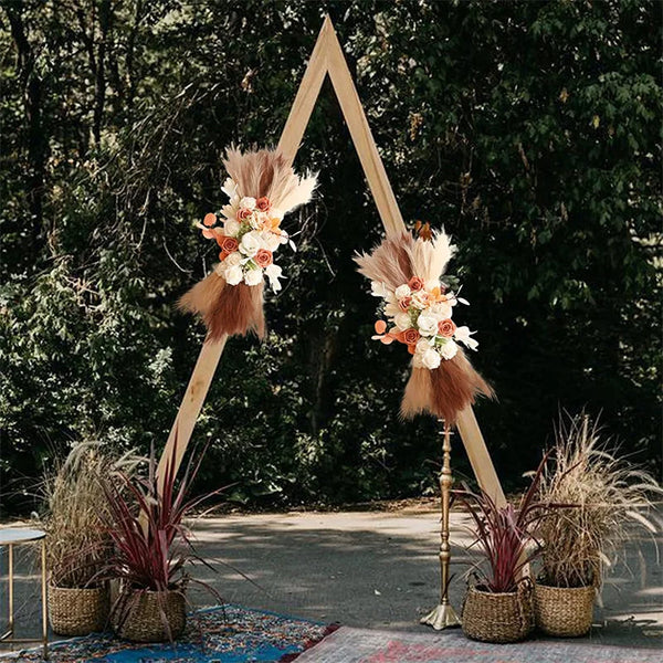 Wedding Arch Flowers Boho Style Decorative Floral Swags