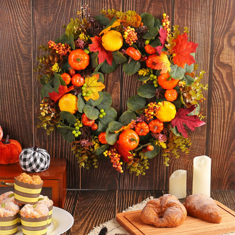 Autumn Door Wreath