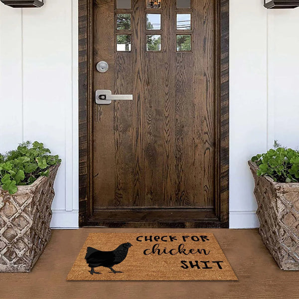 Chicken Doormat - jenshomeandgardendecor