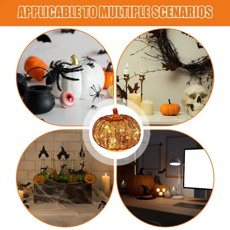 Led Pumpkin Light 3-Position Switching