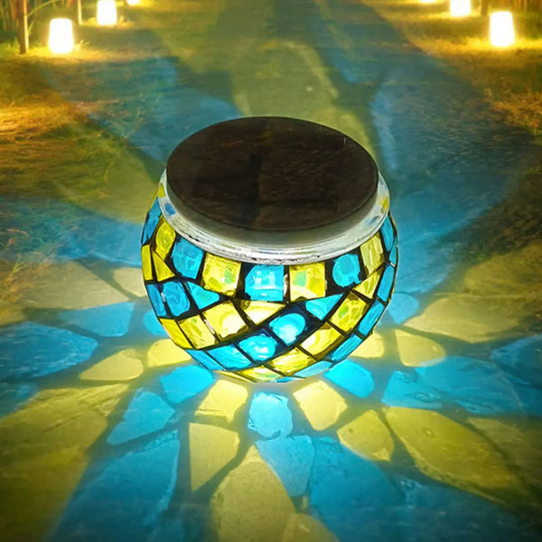 Mosaic Solar Light Outdoor decoration - jenshomeandgardendecor