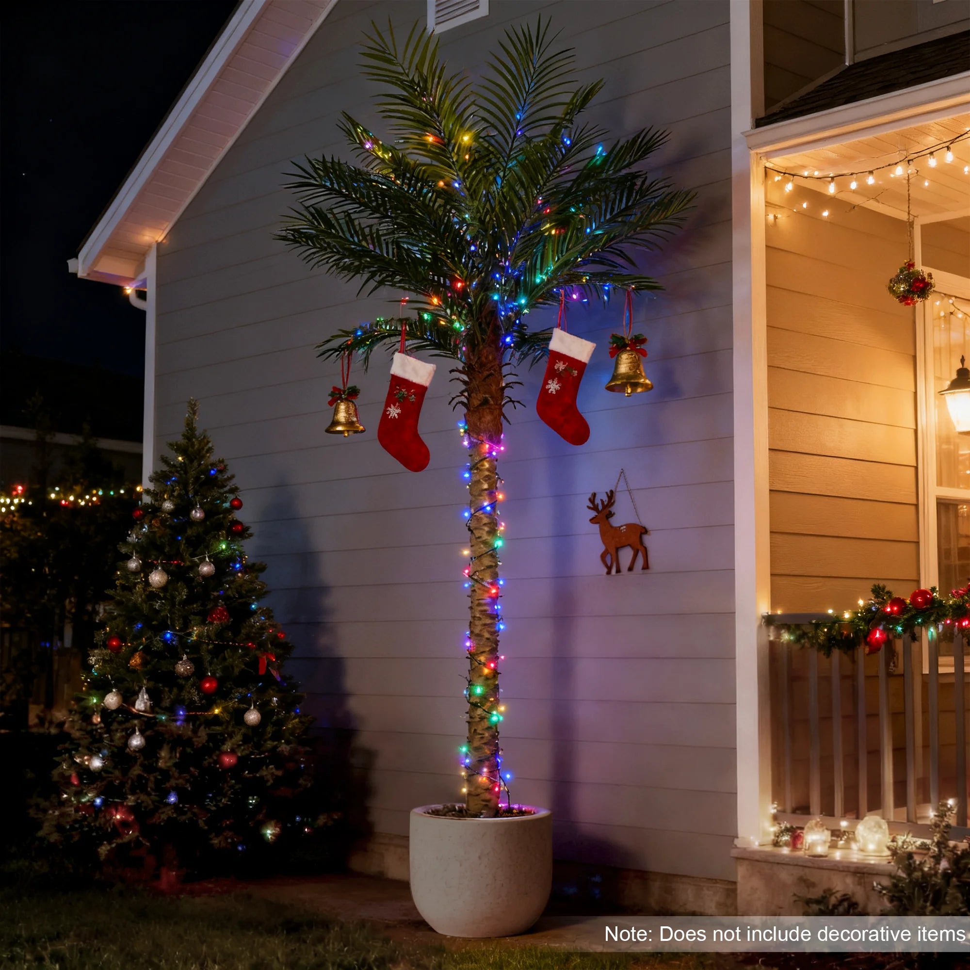 4/5/6/7/8/9FT Faux Palm Tree