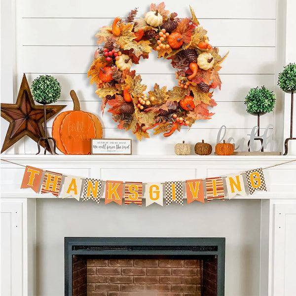 40cm Thanksgiving Harvest Wreath