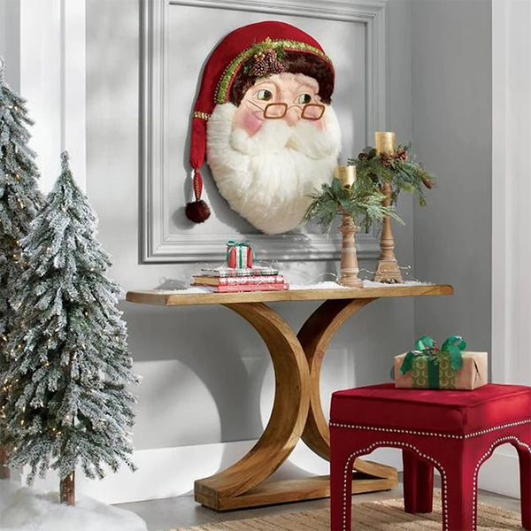 Wooden Christmas Santa