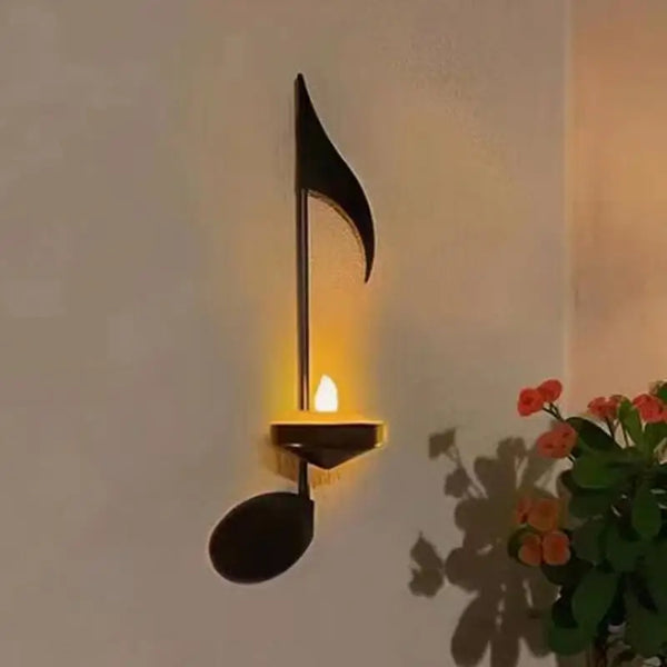 4pcs Music Note Candle Holder - jenshomeandgardendecor