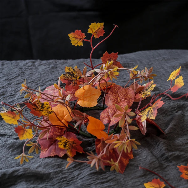 Autumn Candlestick Wreath