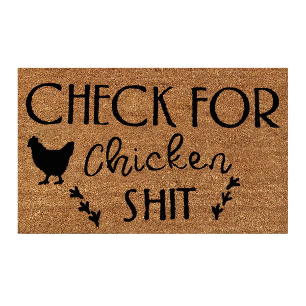 Chicken Doormat - jenshomeandgardendecor