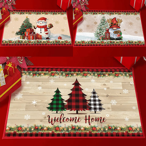 Decorative Merry Christmas Door Mat