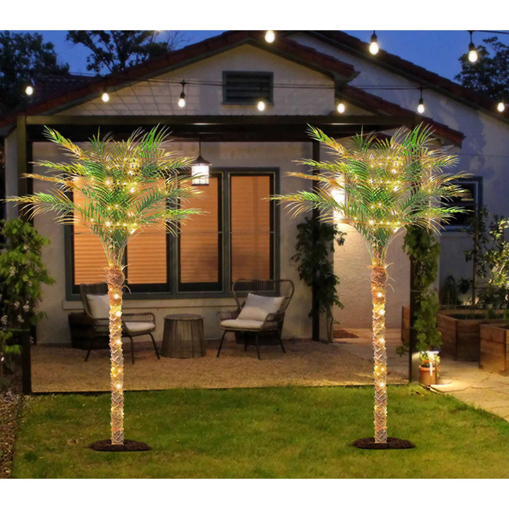 4/5/6/7/8/9FT Faux Palm Tree