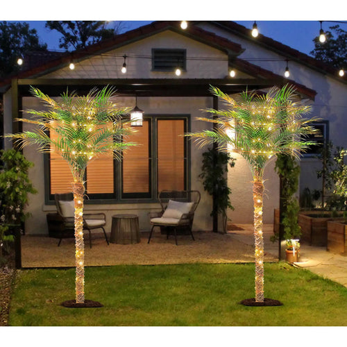 4/5/6/7/8/9FT Faux Palm Tree