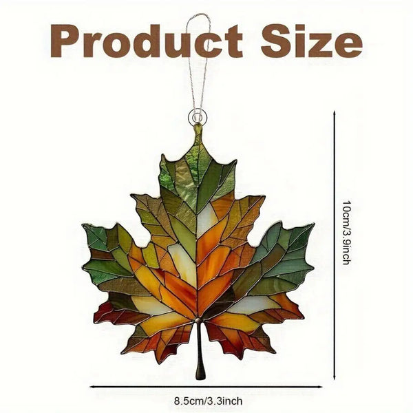 Artificial Acrylic Maple Leaf