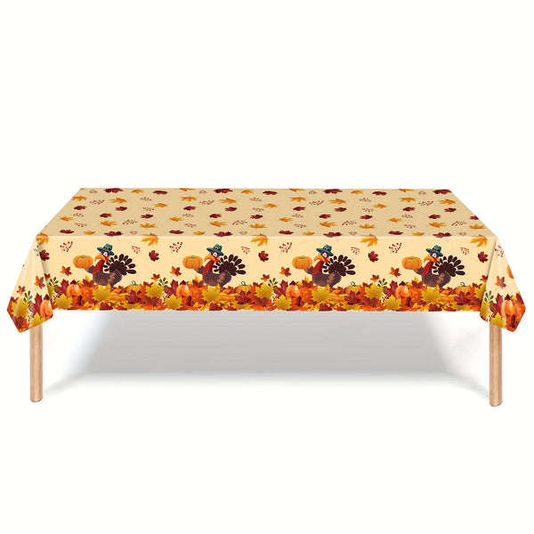 Fall Thanksgiving Rectangular Tablecloth